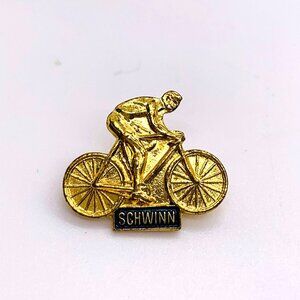 Vintage Schwinn Bicycle Lapel Pin Figural 2064